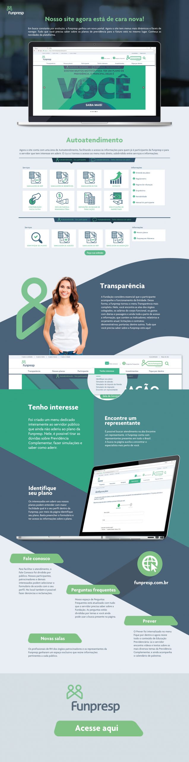 Lançamento do novo portal