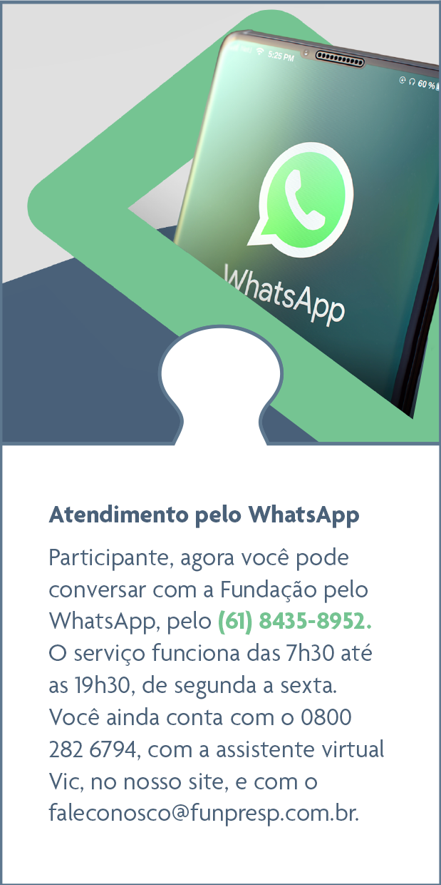 Atendimento pelo WhatsApp
