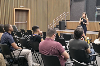 Servidores em curso de formação do Concurso Nacional Unificado participam de palestra da Funpresp sobre previdência