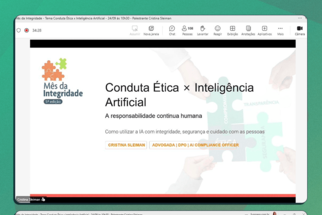 Funpresp encerra ciclo do Mês da Integridade com debate sobre Ética e Inteligência Artificial